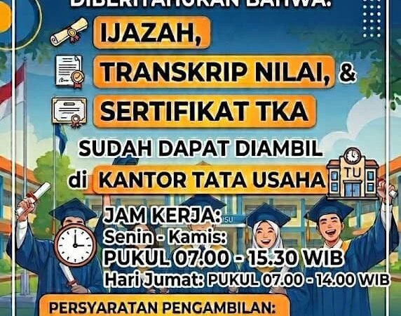 Pengambilan Ijazah Tahun Ajaran 2025/2026