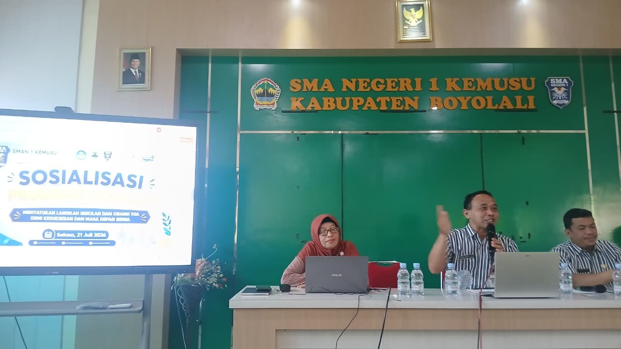 Kegiatan Sosialisasi Program Kepada Wali Murid Kelas X Tahun Ajaran 2026/2027 Kegiatan Sosialisasi Program Kepada Wali Murid Kelas X Tahun Ajaran 2026/2027