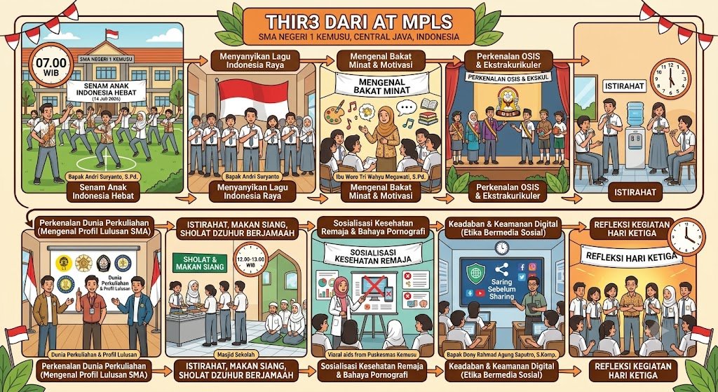 Menggali Potensi, Menatap Masa Depan: Keseruan Hari Ketiga MPLS SMA Negeri 1 Kemusu yang Inspiratif dan Edukatif Menggali Potensi, Menatap Masa Depan: Keseruan Hari Ketiga MPLS SMA Negeri 1 Kemusu yang Inspiratif dan Edukatif