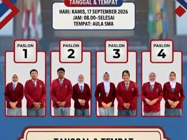 Pemilihan Ketua dan Wakil Ketua OSIS SMAN 1 Kemusu Masa Bakti 2026/2027