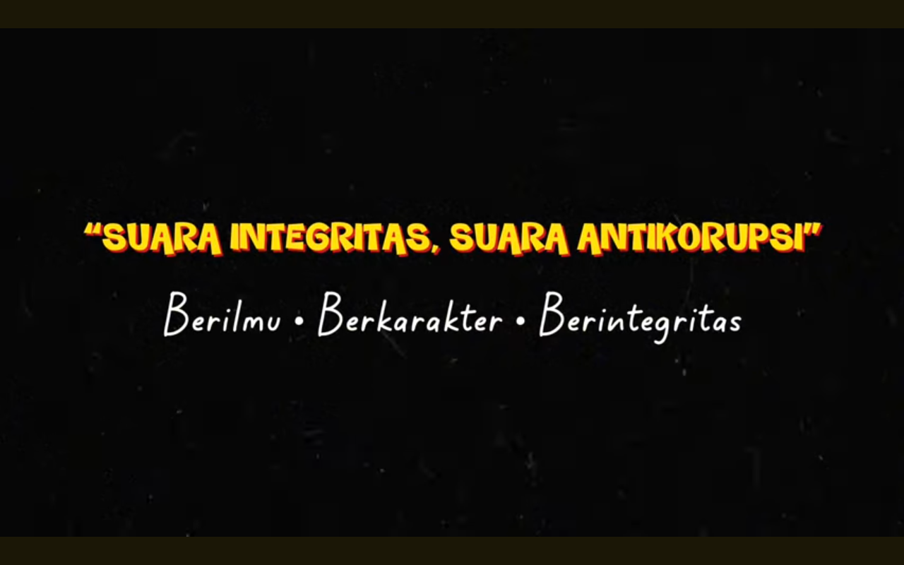 Suara Integritas dan Suara Anti Korupsi SMA Negeri 1 Kemusu